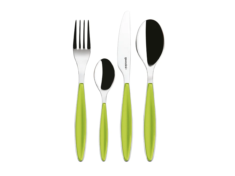Ménagère 24 pièces Vert pomme