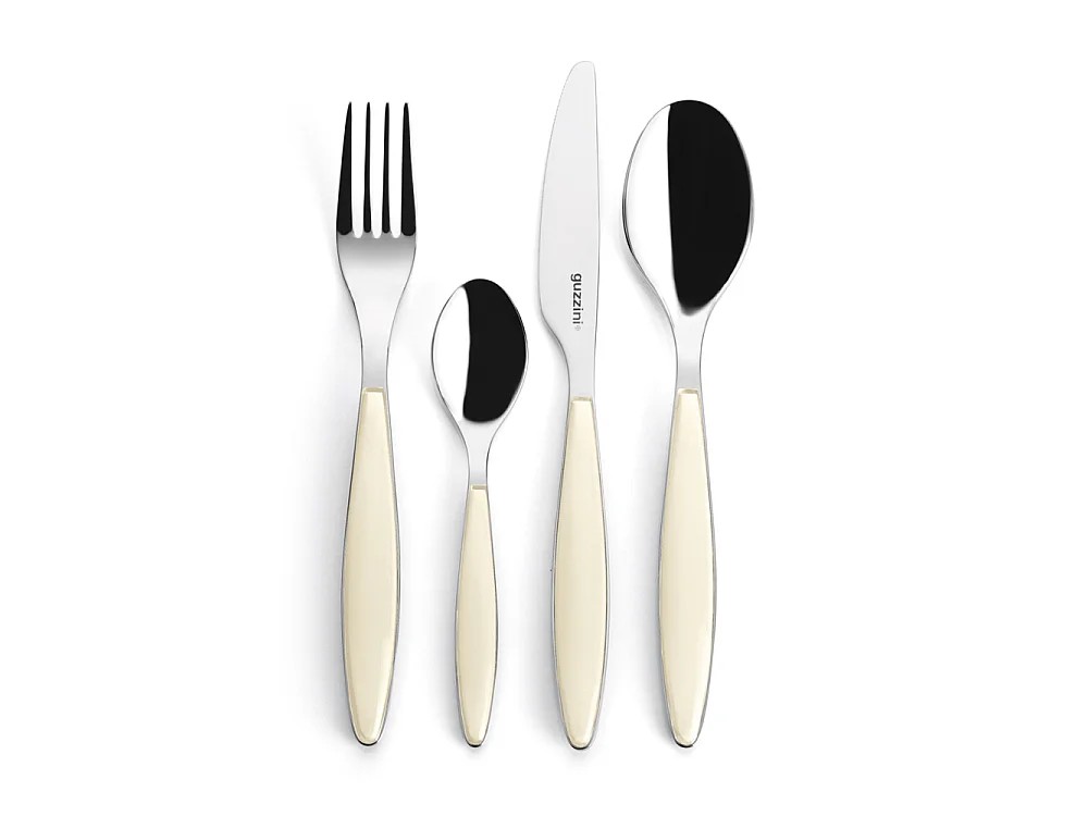 Ménagère 24 pièces Feeling crème