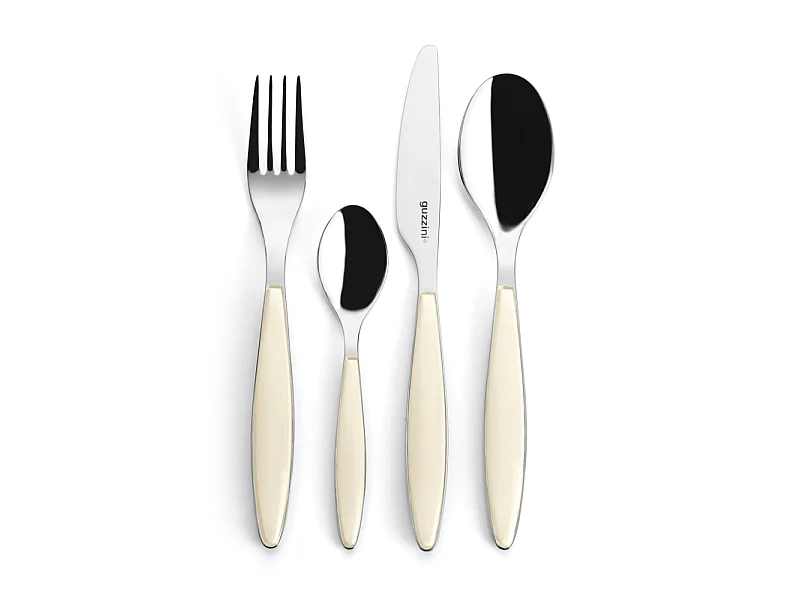 Ménagère 24 pièces Feeling crème