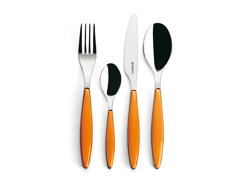 Ménagère 24 pièces Feeling orange