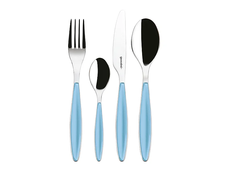 Ménagère 24 pièces Bleu mer