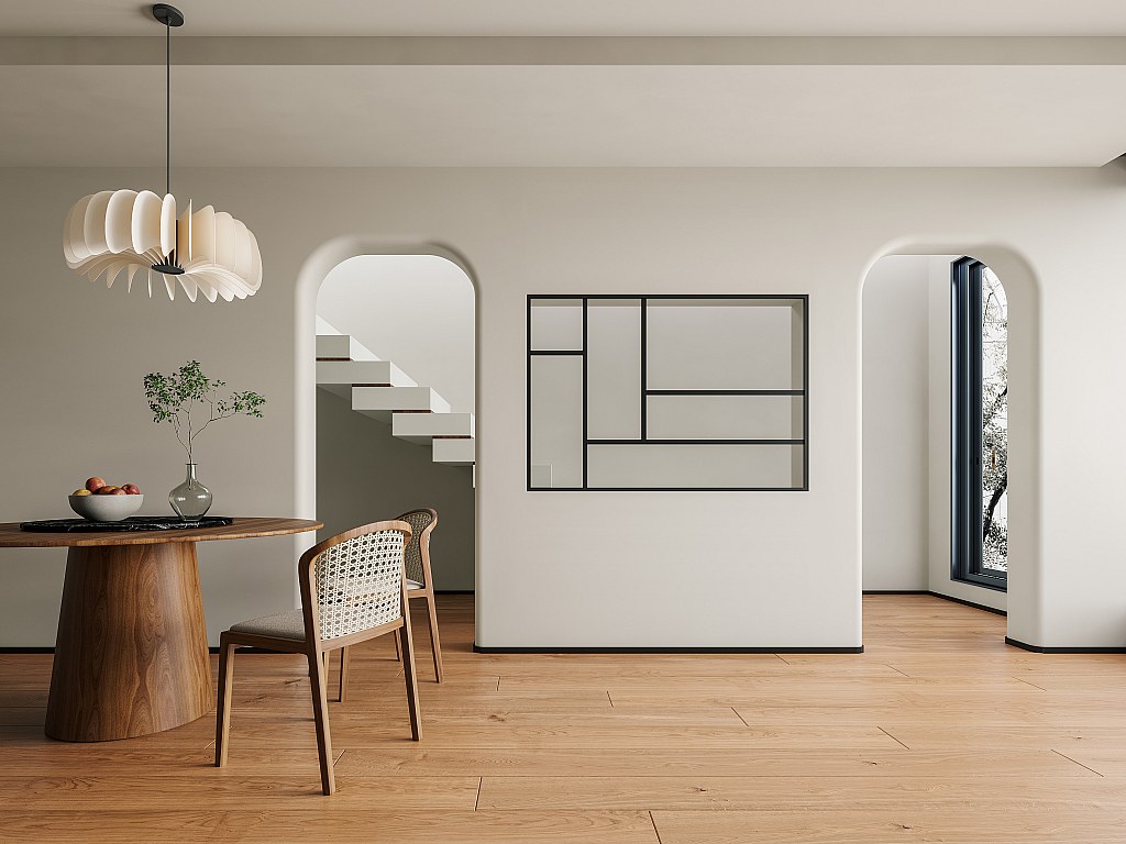 Atelier-Glaswand Design - thermolackiertes Aluminium - 150 x 105 cm - Schwarz - ARTENA