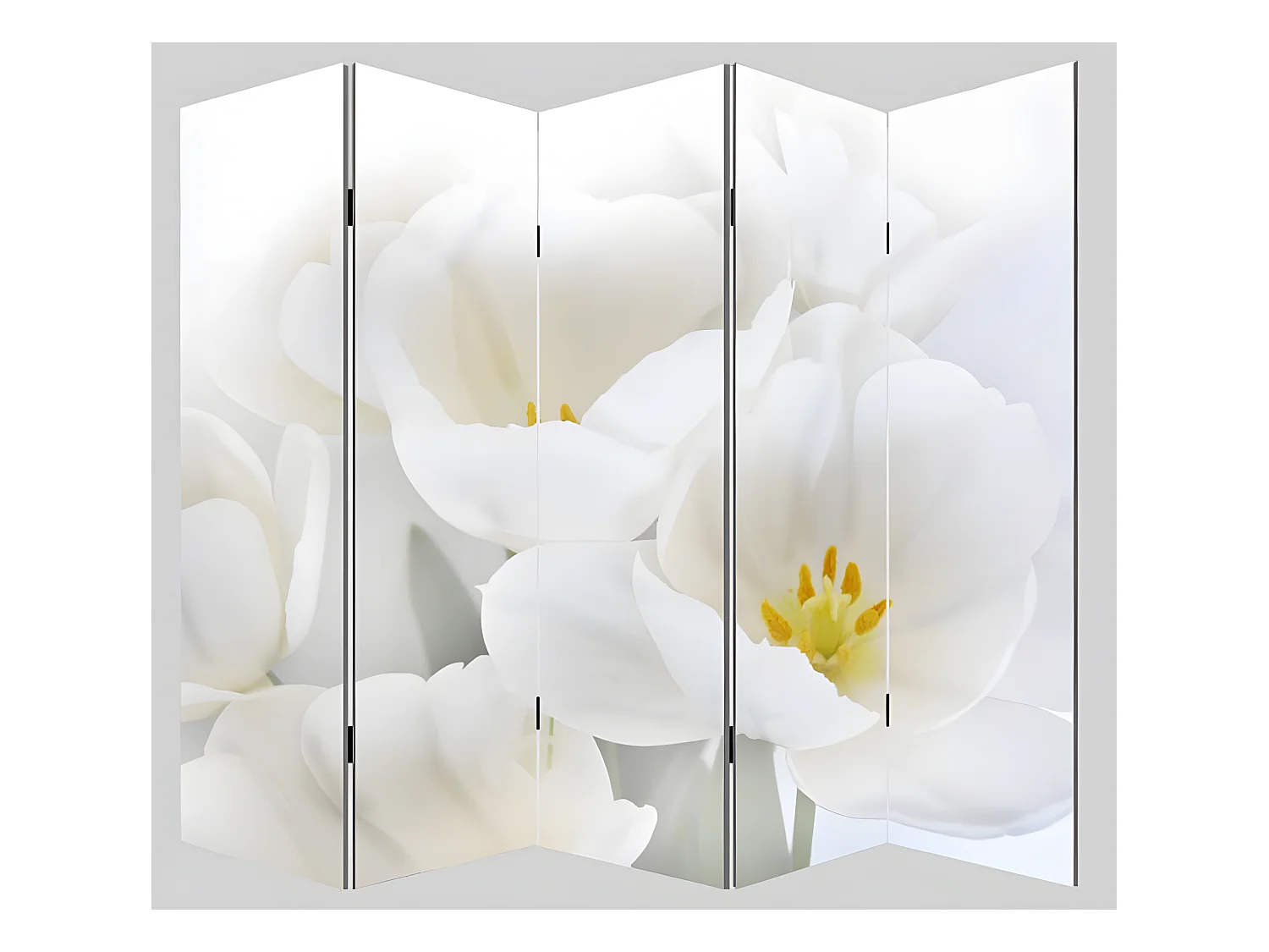 Paravent 5 panneaux pans 200 x 3 x 180 cm PAR04006