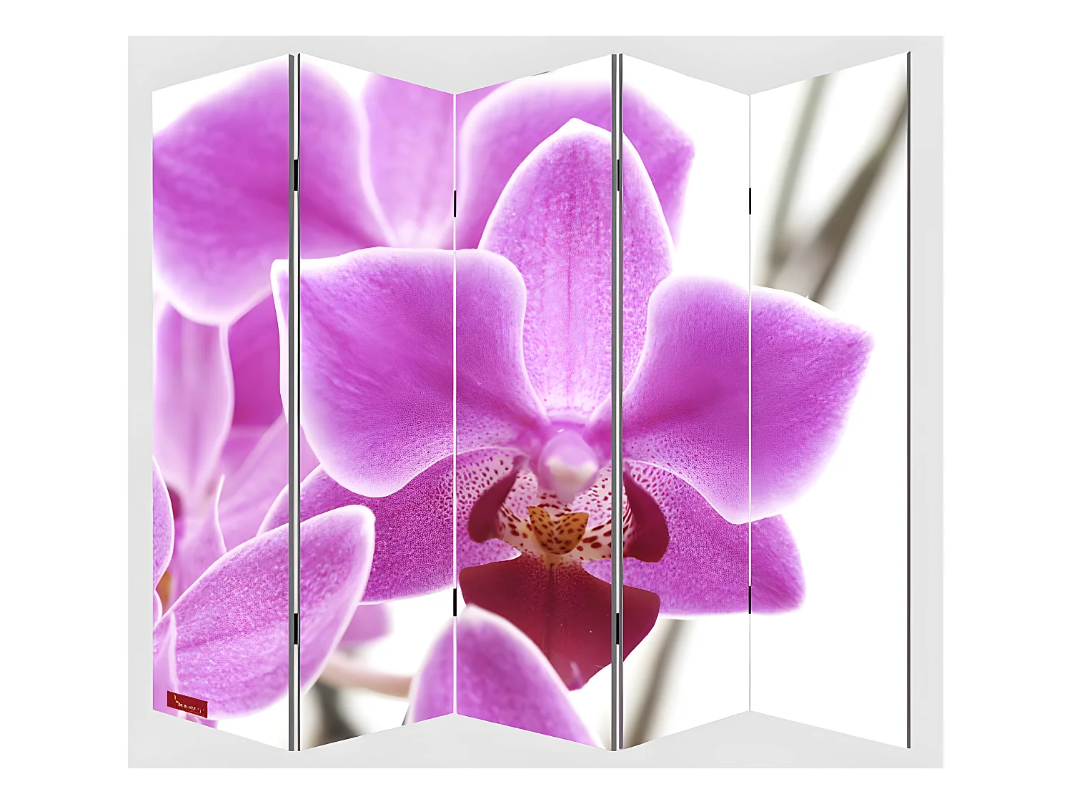 Paravent 5 panneaux pans 200 x 3 x 180 cm PAR04006