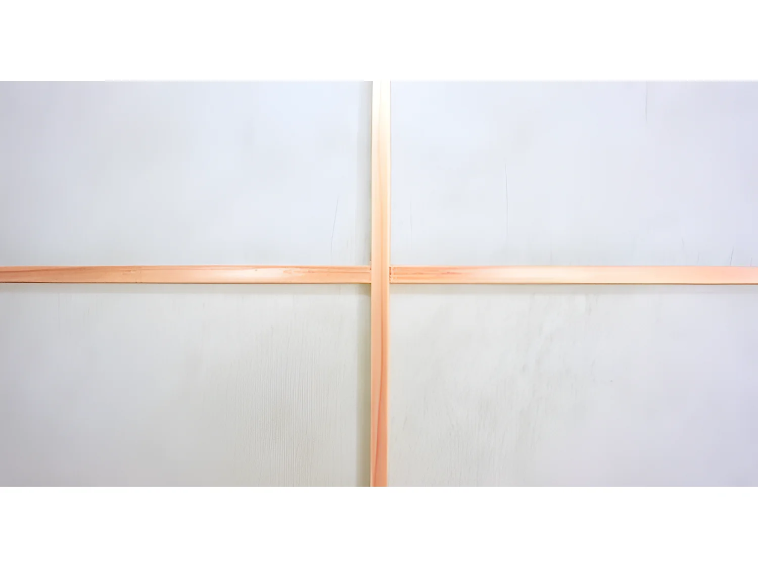 Paravent 6 panneaux pans bois marron 264 x 2.2 x 175 cm PAR06036