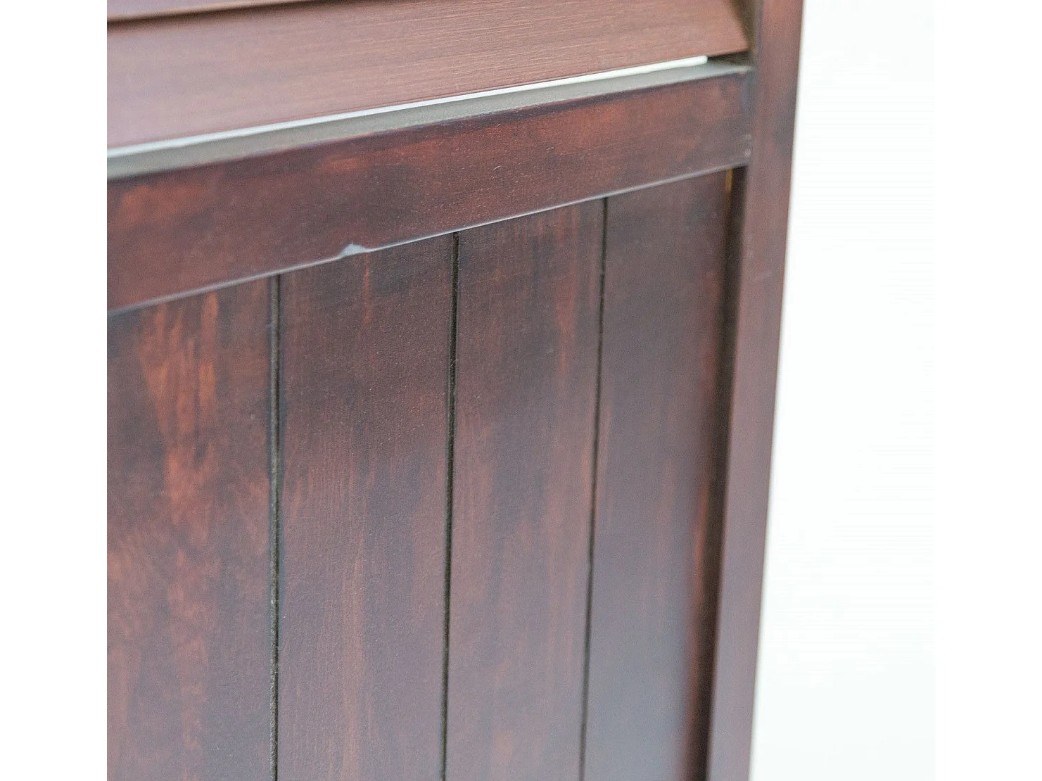 Paravent 3 panneaux marron bois marron 120 x 2 x 170 cm PAR06021