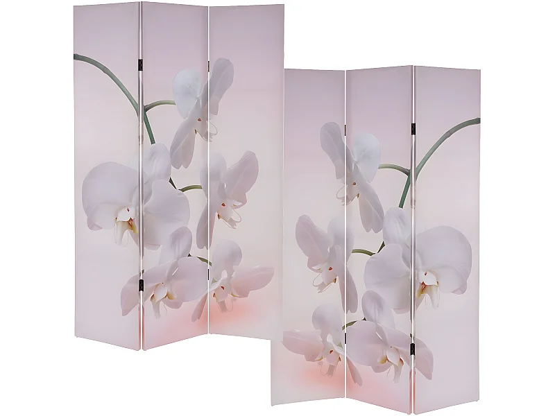 Paravent 3 panneaux pans 120 x 2.5 x 180 cm PAR04015