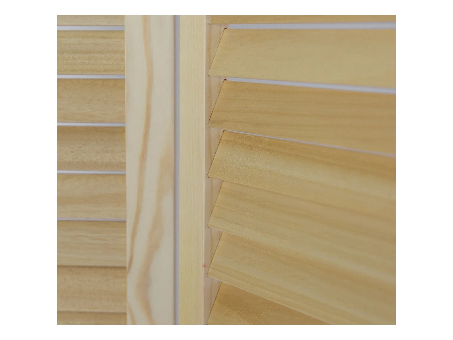 Paravent 3 panneaux en bois marron 120 x 2 x 170 cm PAR06022