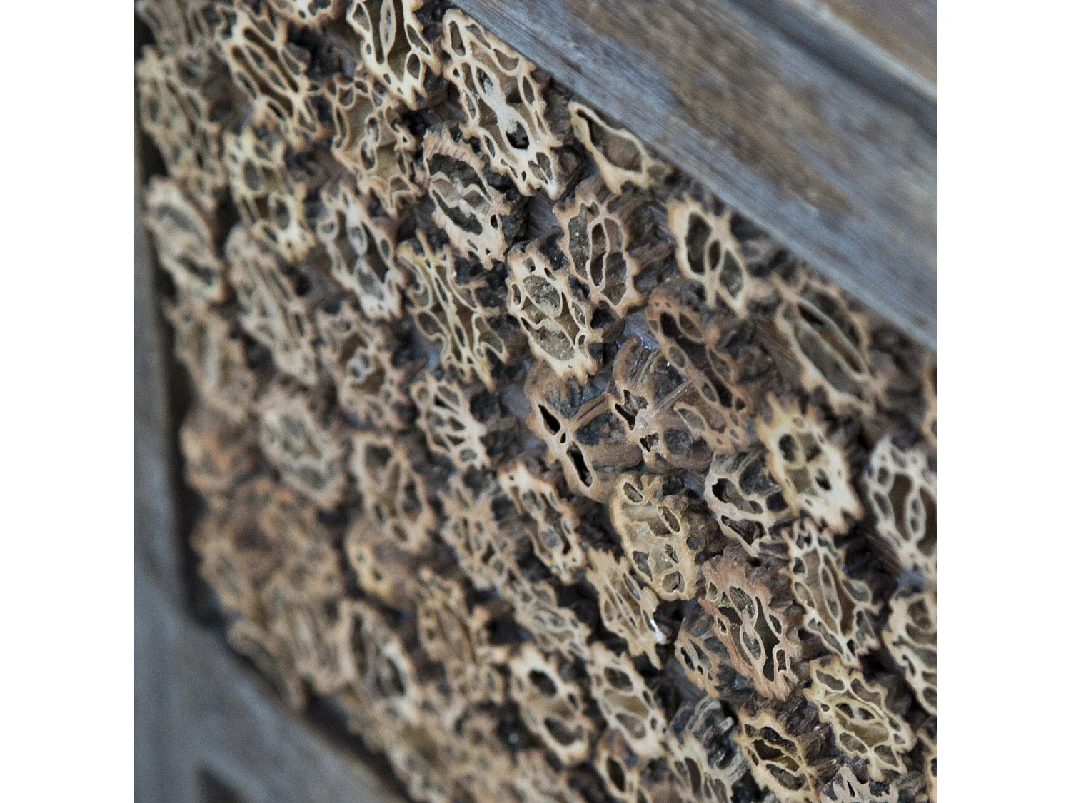 Paravent 3 pans en bois marron 120 x 2 x 170 cm PAR06077