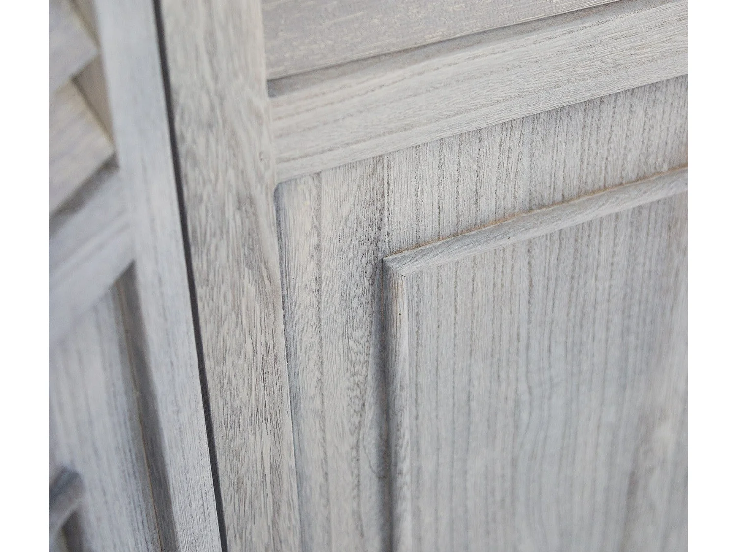 Paravent 3 panneaux gris bois marron 120 x 2 x 170 cm PAR06026