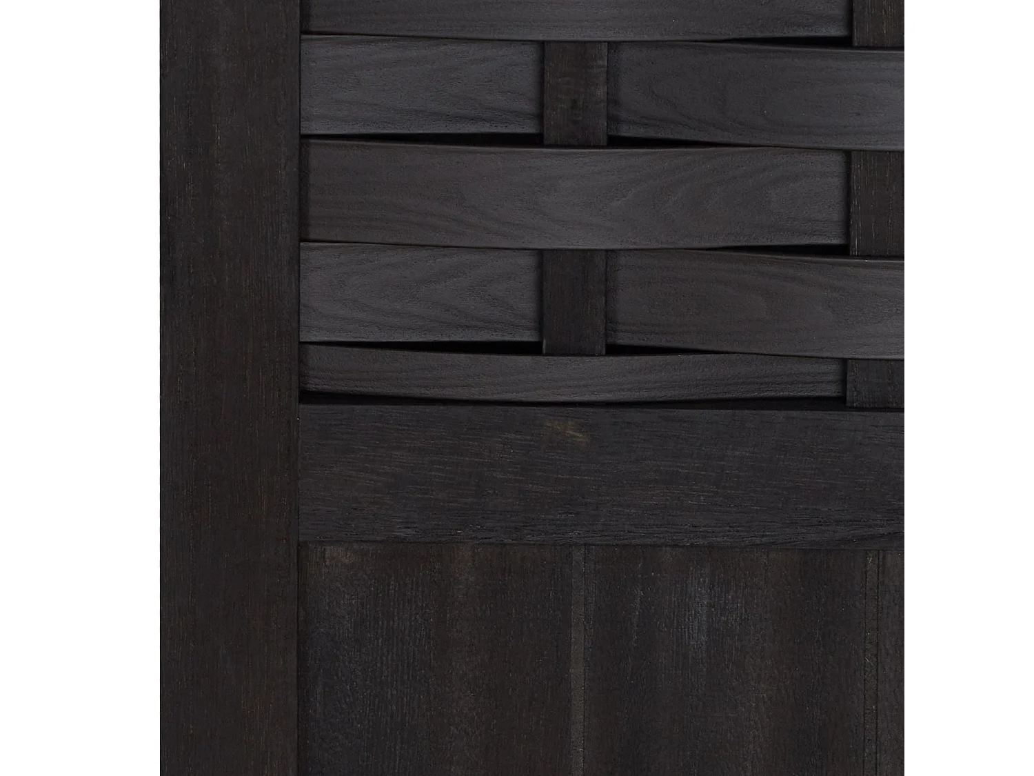 Paravent en 3 panneaux bois marron 132 x 2 x 175 cm PAR06081