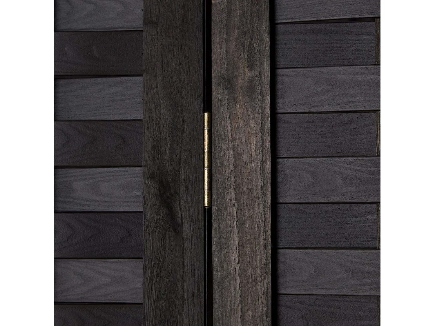 Paravent en 3 panneaux bois marron 132 x 2 x 175 cm PAR06081