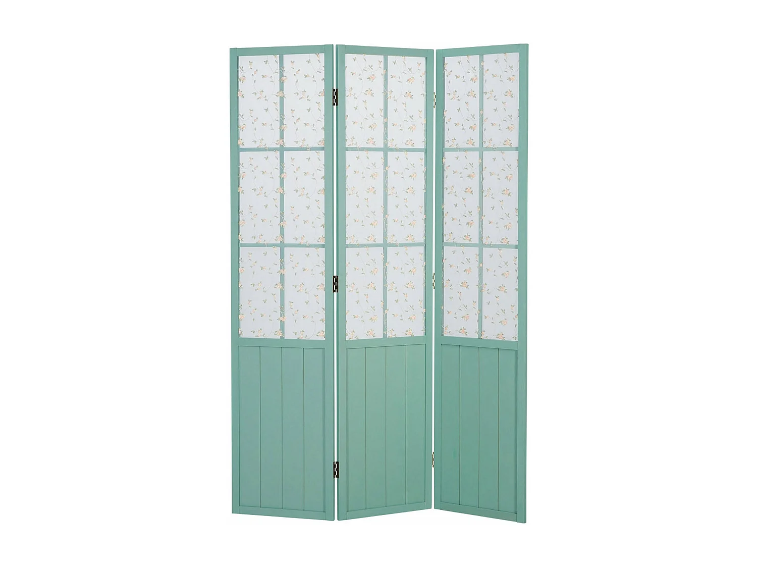 Paravent en 3 panneaux bois marron 120 x 2 x 170 cm PAR06091