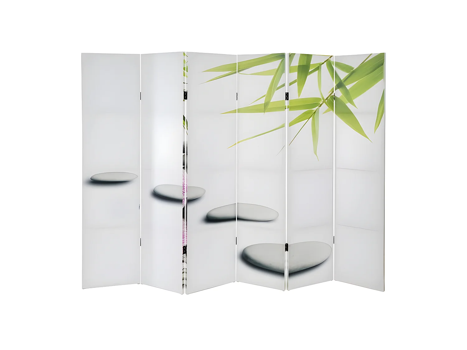 Paravent 6 panneaux pans 240 x 2.5 x 180 cm PAR04024