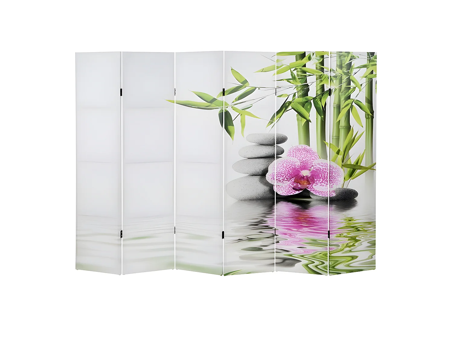 Paravent 6 panneaux pans 240 x 2.5 x 180 cm PAR04024