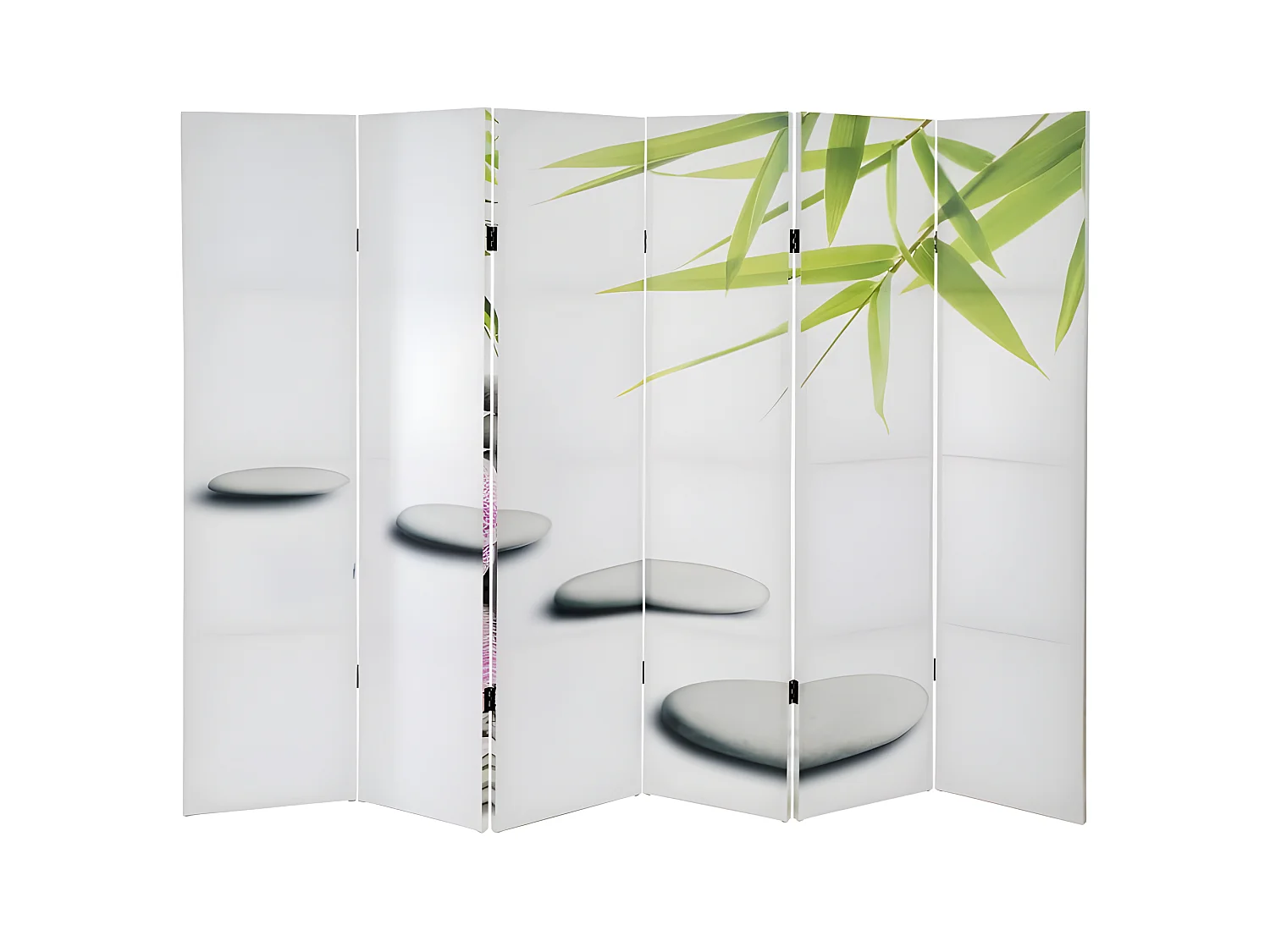 Paravent 6 panneaux pans 240 x 2.5 x 180 cm PAR04024