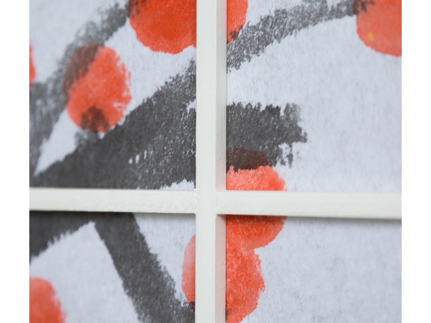 Paravent 3 panneaux japonais bois blanche 132 x 2.2 x 175 cm PAR06016