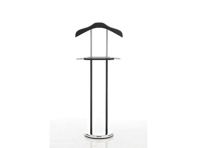 Valet de nuit portant métal marron 43 x 28 x 109 cm MOC10014