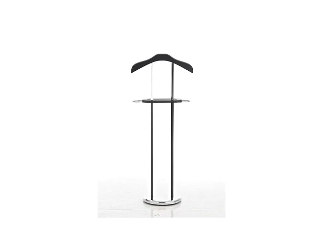 Valet de nuit portant métal marron 43 x 28 x 109 cm MOC10014