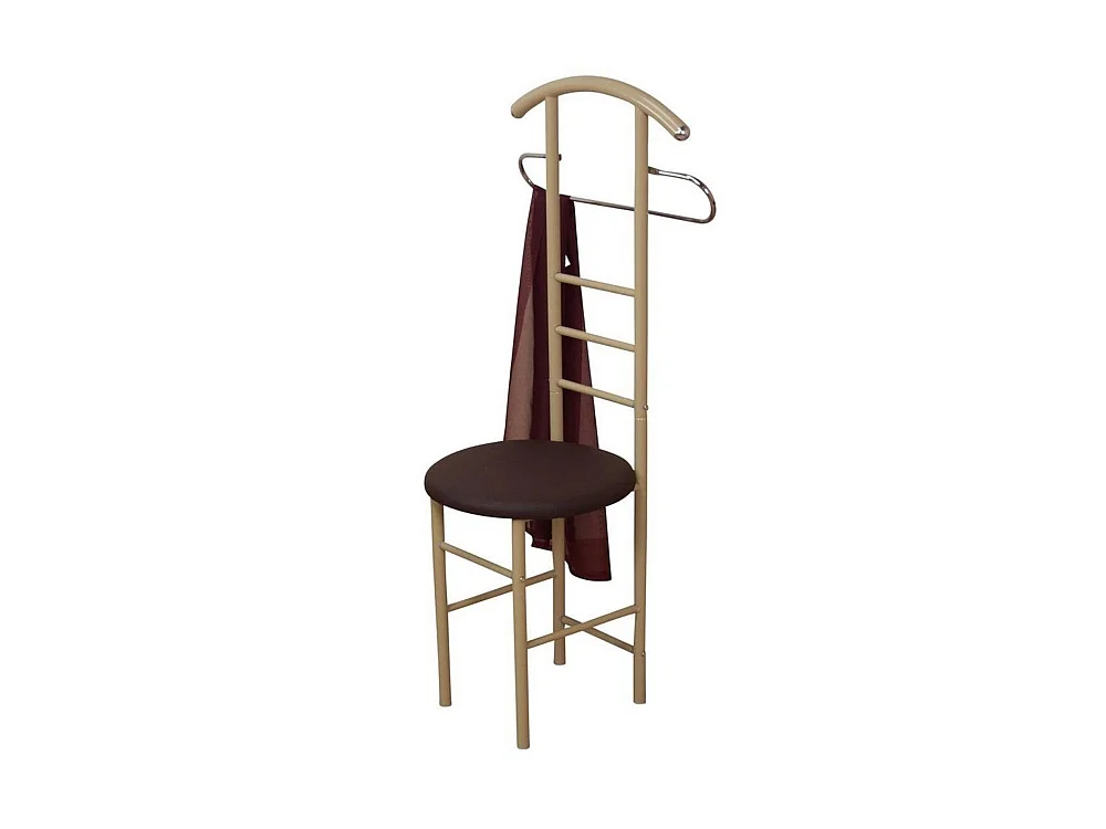 Chaise de chambre / beige 53 x 47 x 118 cm MED05103