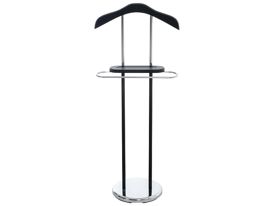 Valet de nuit portant métal marron 43 x 28 x 109 cm MOC10016