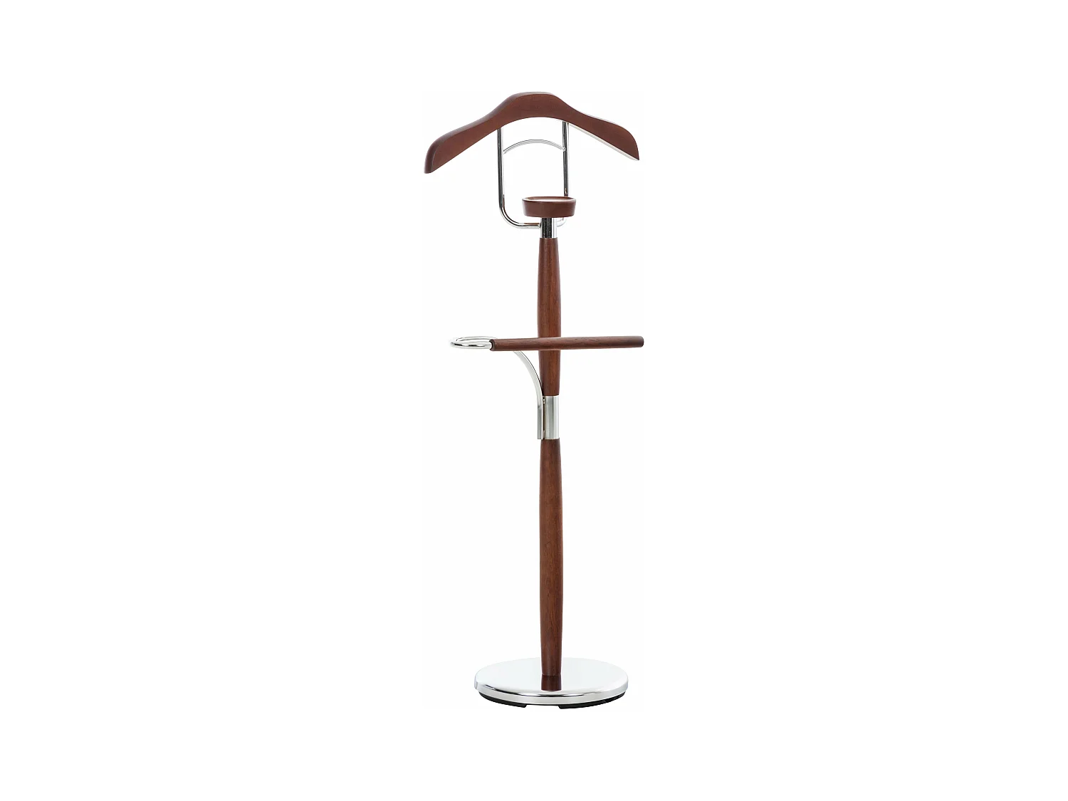 Valet de nuit portant métal marron 45 x 29 x 110 cm DIV100025
