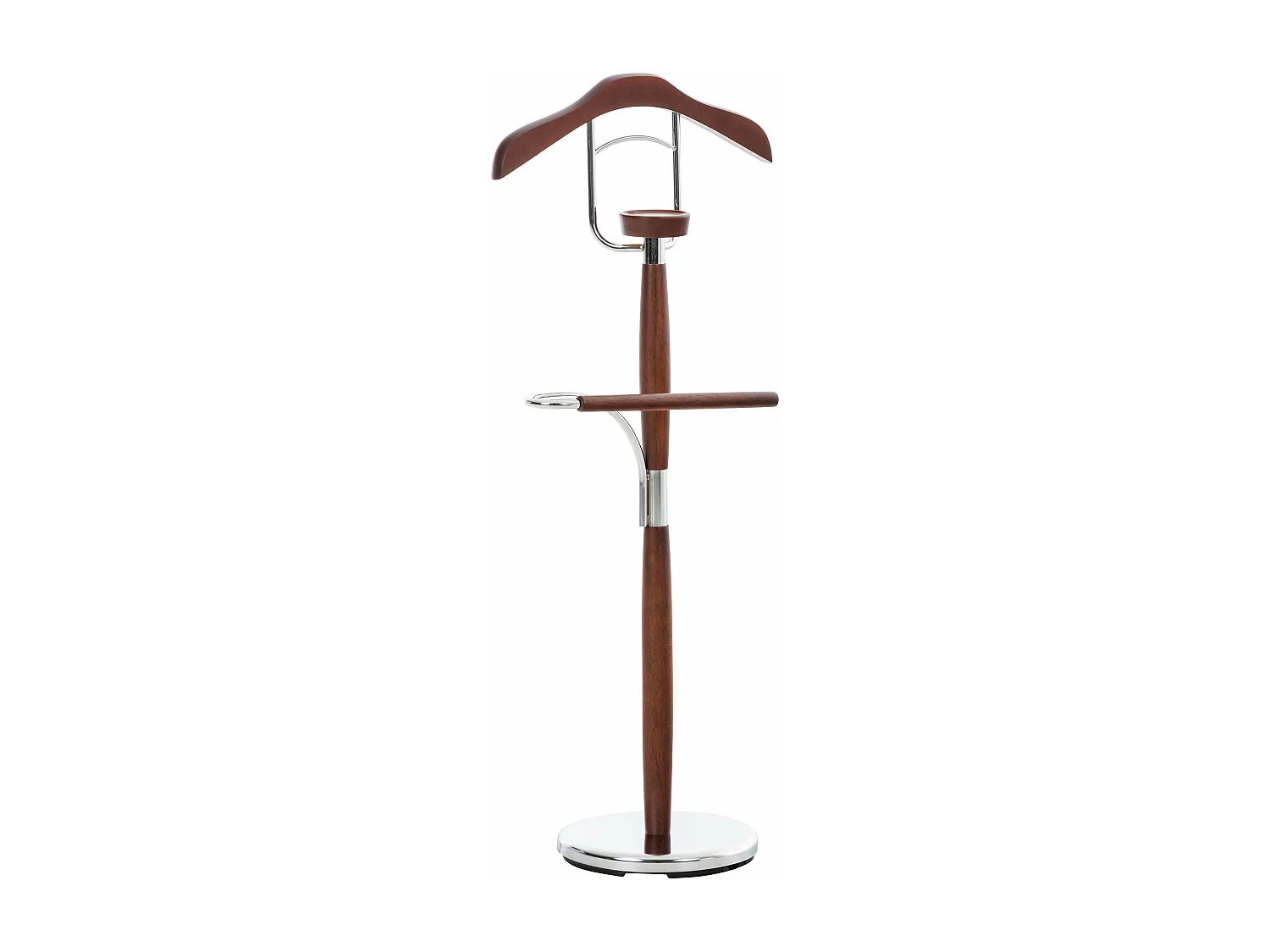 Valet de nuit portant métal marron 45 x 29 x 110 cm DIV100025