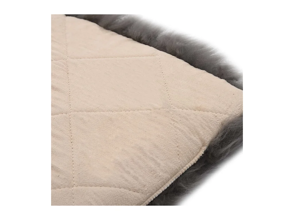 Lot de 2 coussins grise 40 x 40 x 3 cm DEC021288