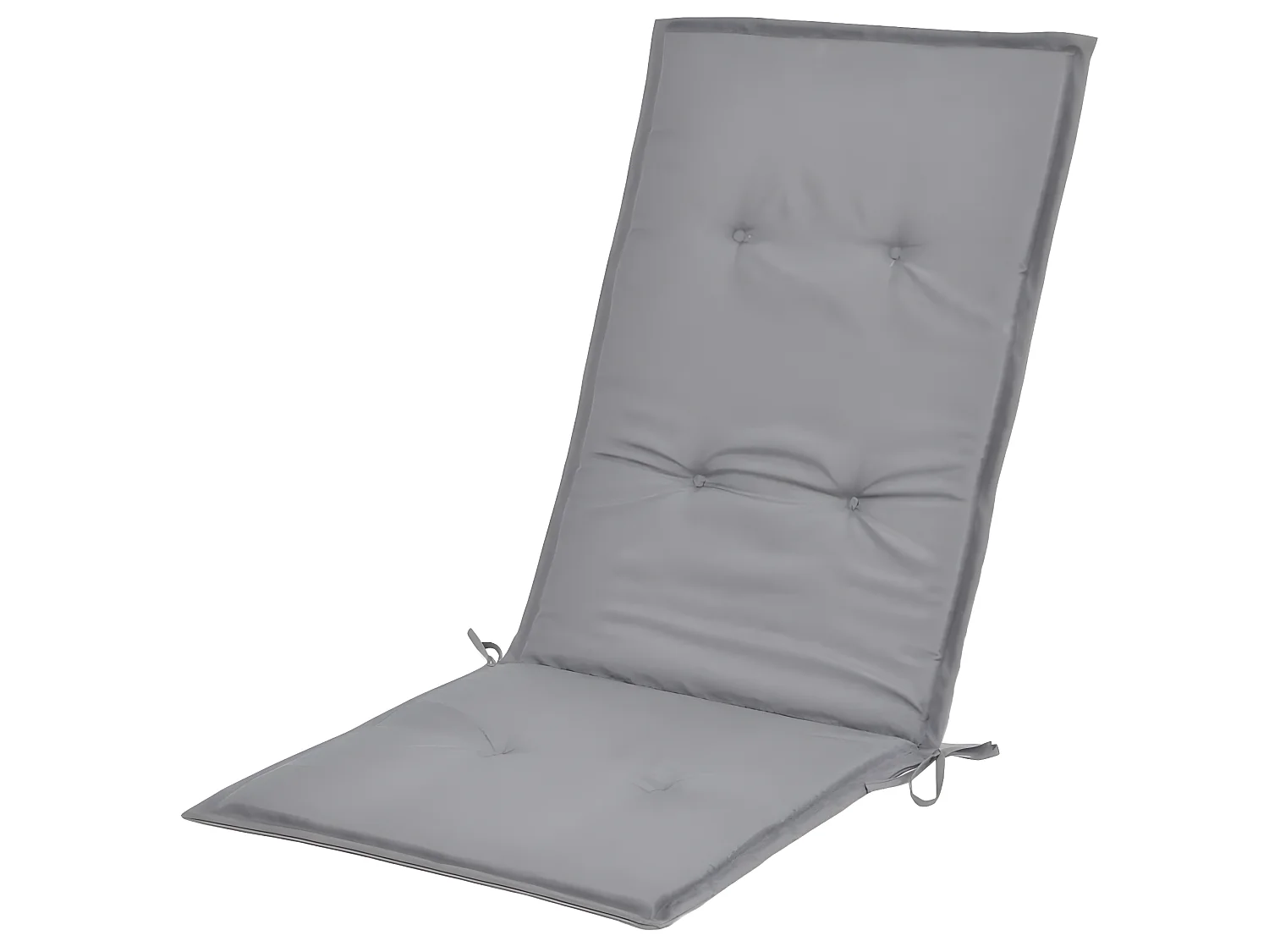 Lot de 2 coussins tissu grise 120 x 50 x 3 cm DEC021544