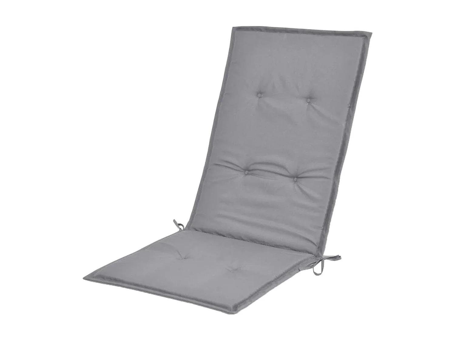 Lot de 2 coussins tissu grise 120 x 50 x 3 cm DEC021544