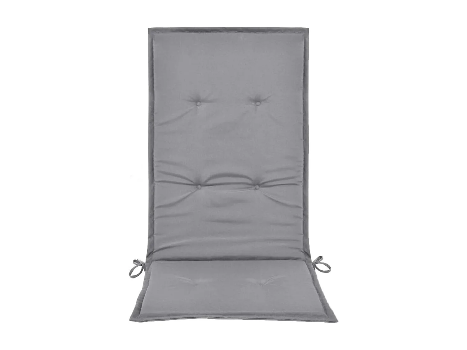 Lot de 2 coussins tissu grise 120 x 50 x 3 cm DEC021544