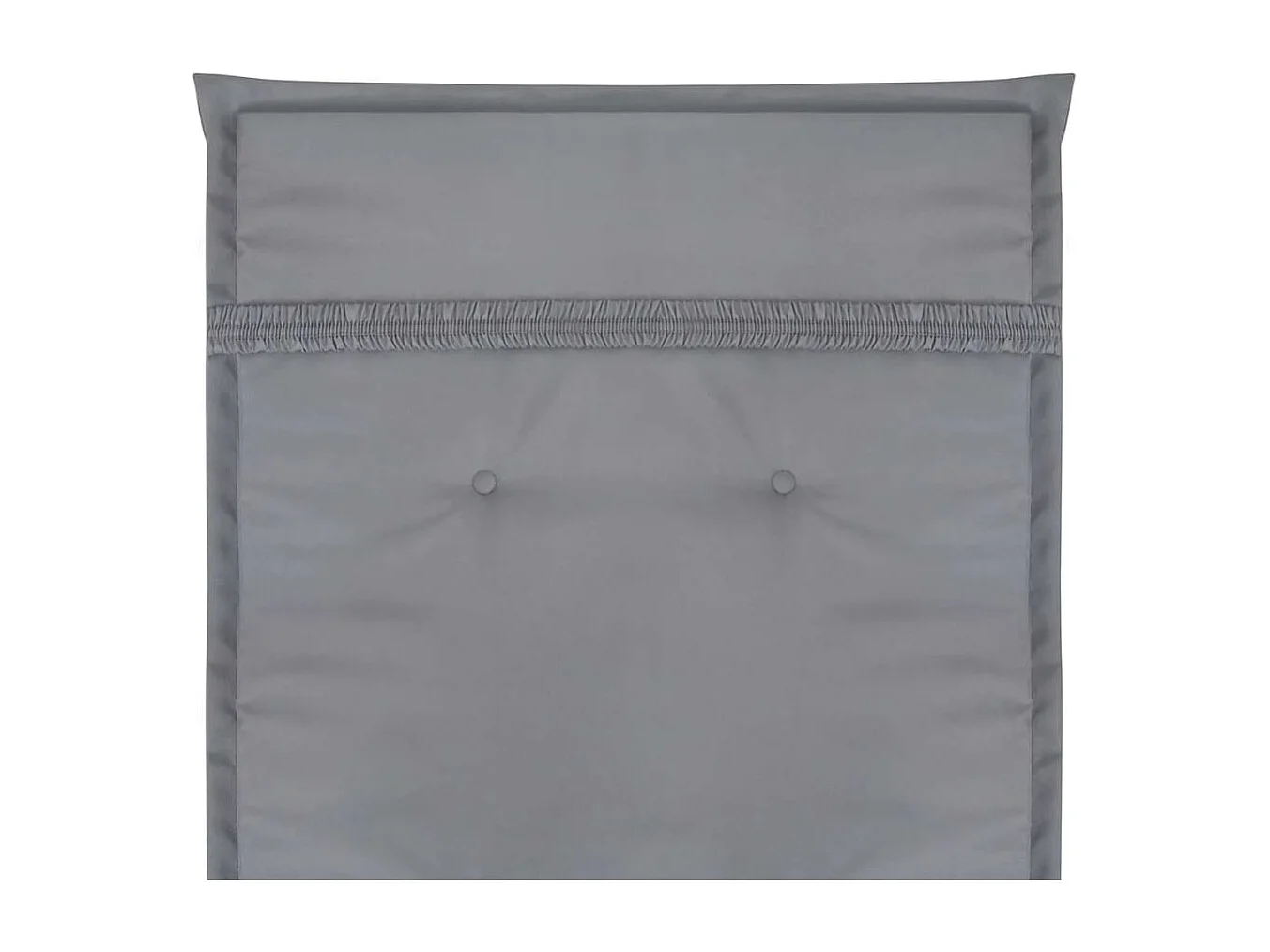 Lot de 2 coussins tissu grise 120 x 50 x 3 cm DEC021544