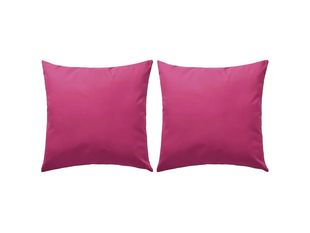 Lot de 2 coussins 45 x 45 x 3 cm DEC020094