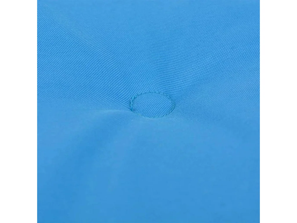 Lot de 2 coussins tissu bleue 120 x 50 x 3 cm DEC021548