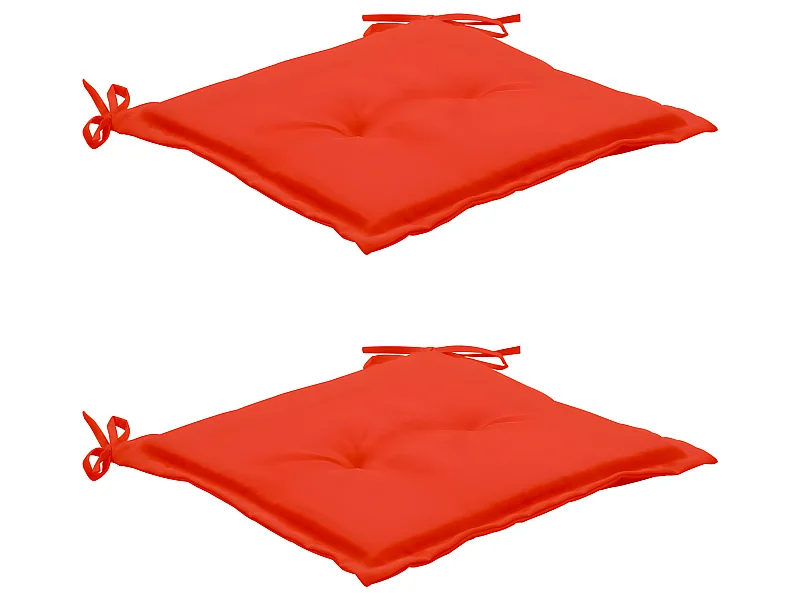 lot de 2 coussins 50 x 50 x 3 cm DEC021728