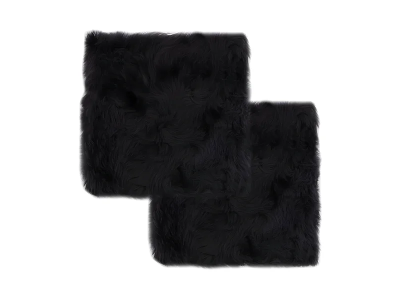 Lot de 2 coussins grise 40 x 40 x 3 cm DEC021286