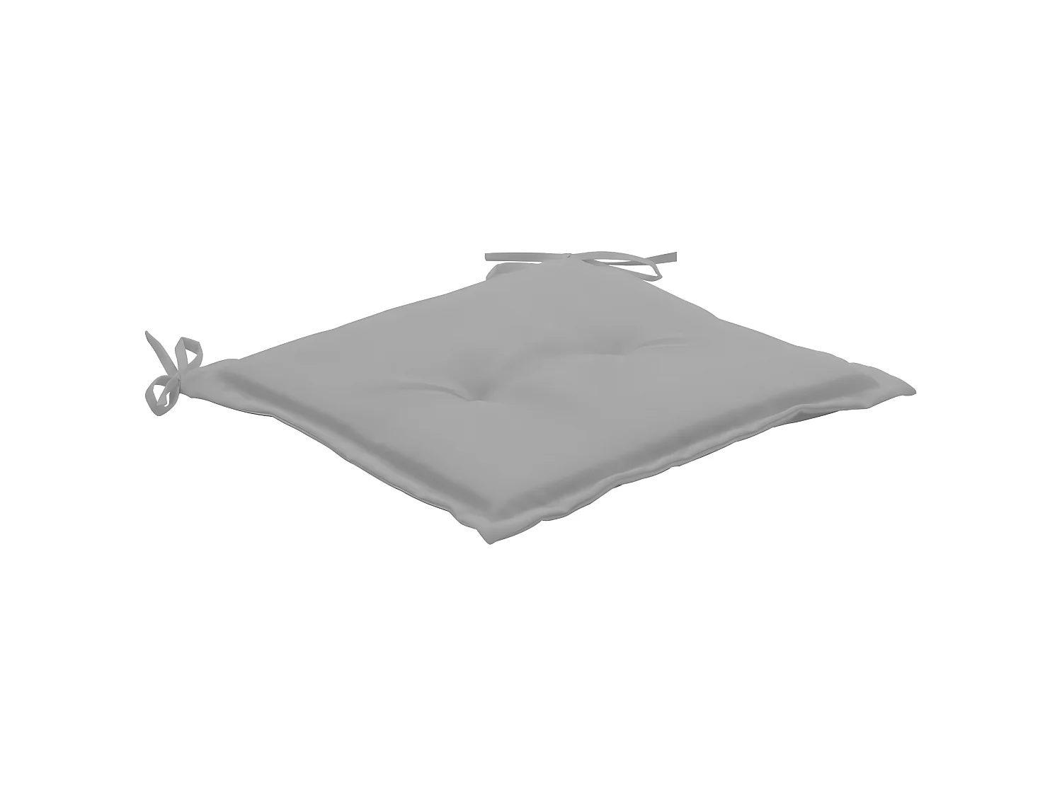 lot de 2 coussins grise 50 x 50 x 3 cm DEC021725