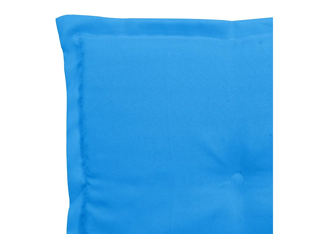lot de 2 coussins bleue 50 x 50 x 3 cm DEC021729