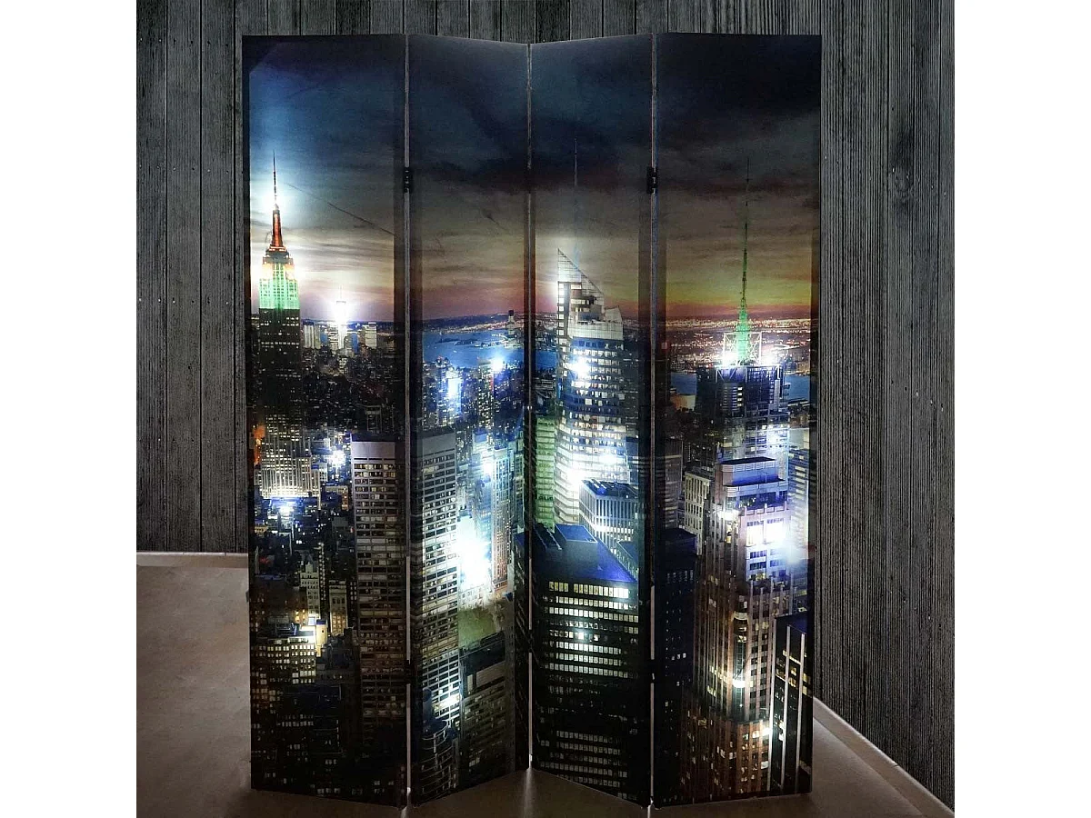 Paravent séparateur de pièce 160 x 2.5 x 180 cm PAR04020