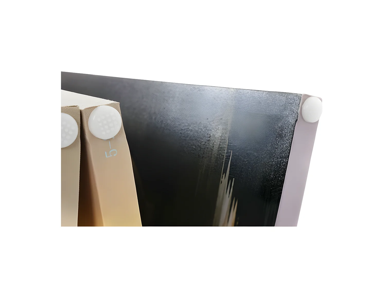 Paravent 4 panneaux pans 160 x 2.5 x 180 cm PAR04022