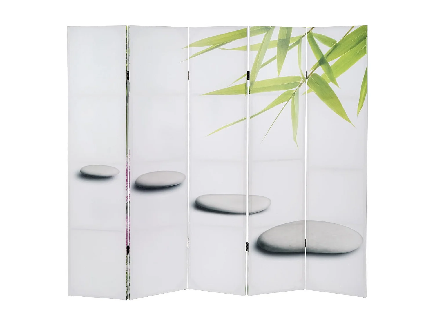 Paravent 5 panneaux pans 200 x 2.5 x 180 cm PAR04010