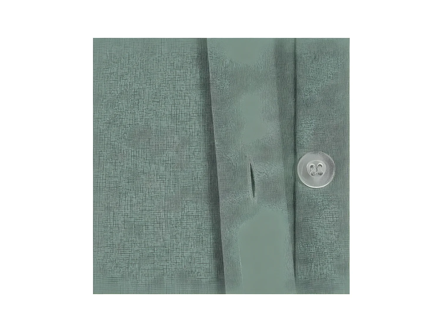 Housse de couette 1 Personne en Coton Vert céladon 140 x 200 cm