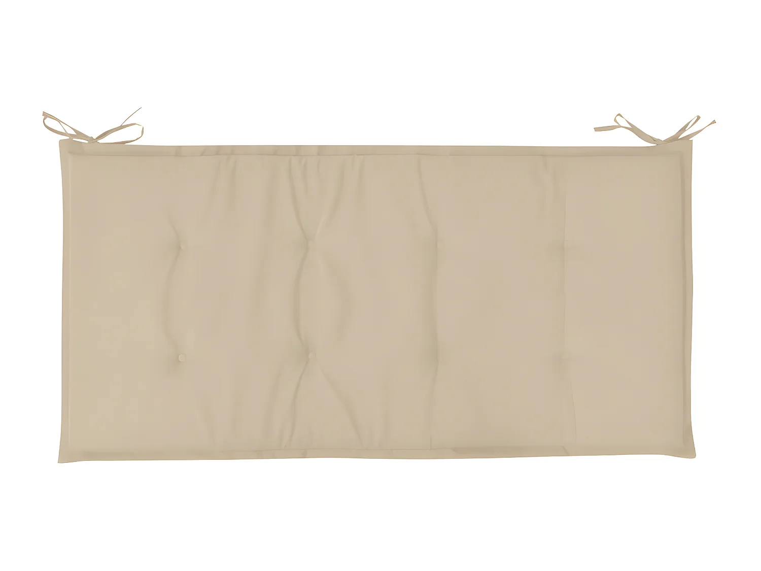 Coussin de banc de beige 120 x 50 x 3 cm DEC021754