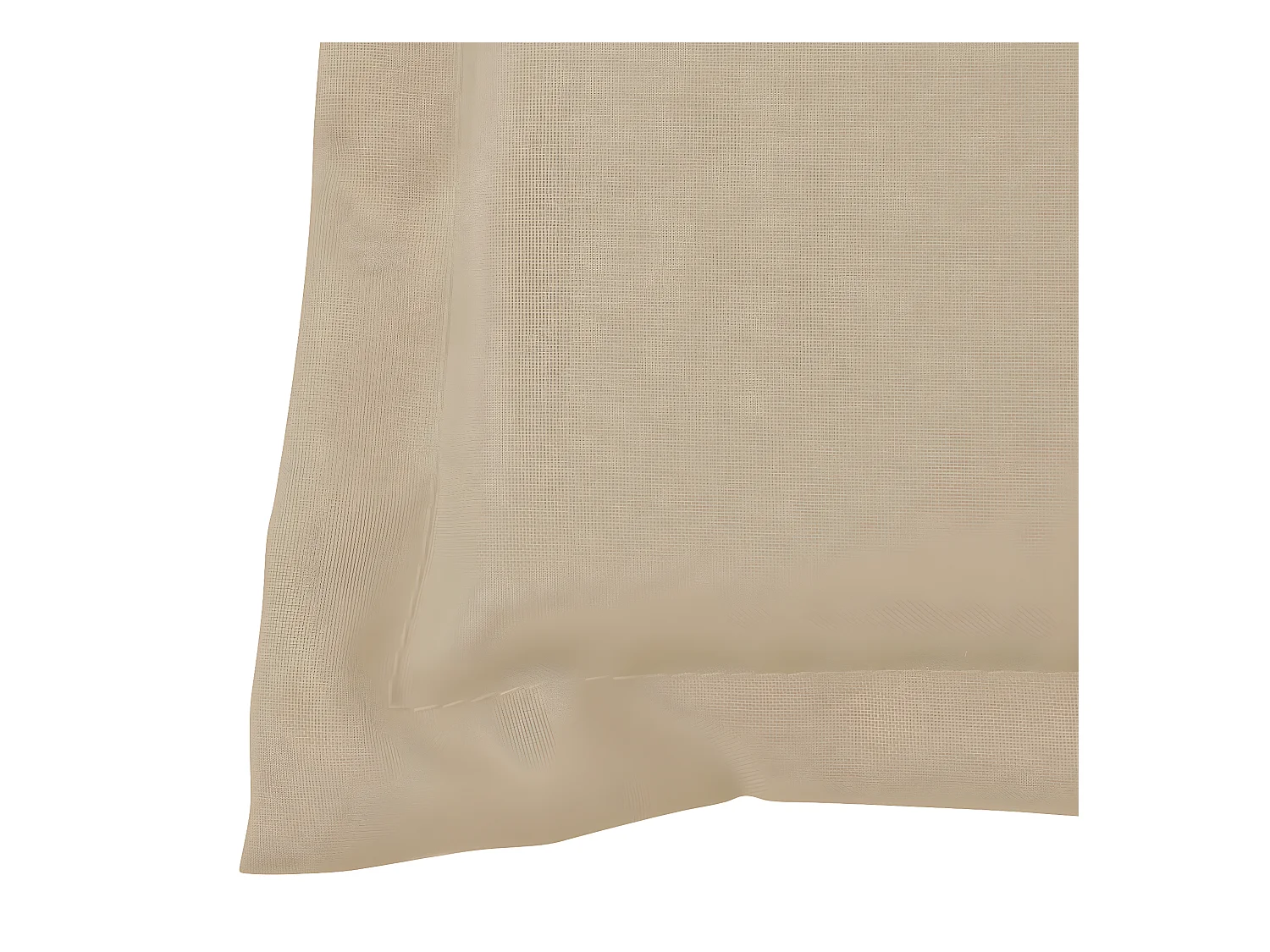 Coussin de banc de beige 120 x 50 x 3 cm DEC021754