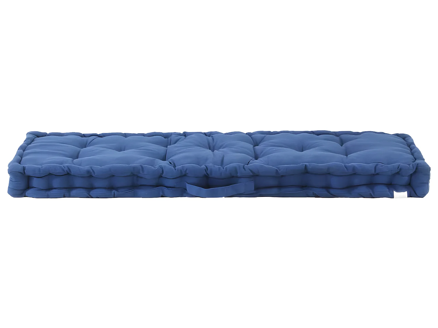 Coussin de plancher de bleue 120 x 40 x 7 cm DEC021821