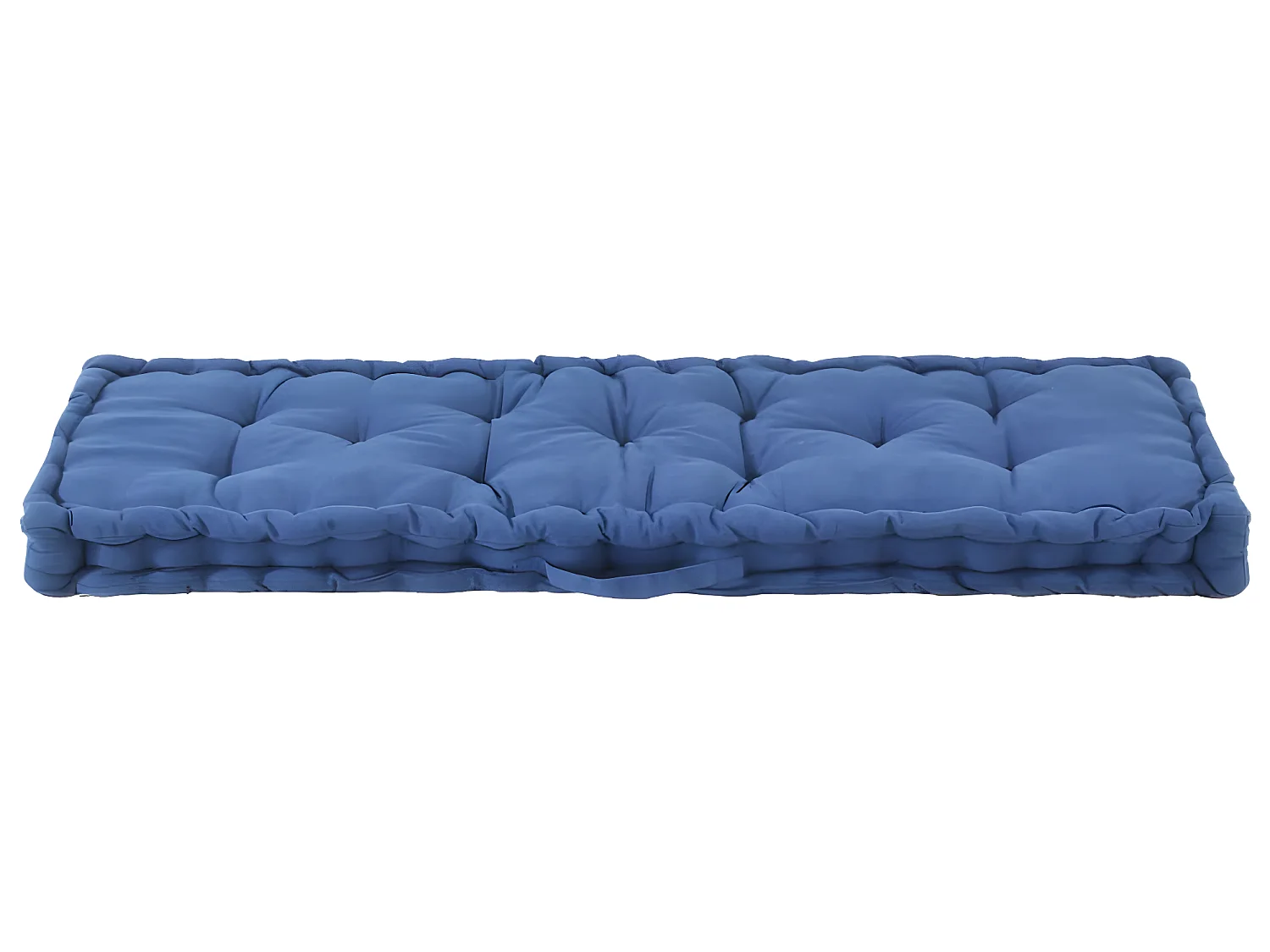 Coussin de plancher de bleue 120 x 40 x 7 cm DEC021821