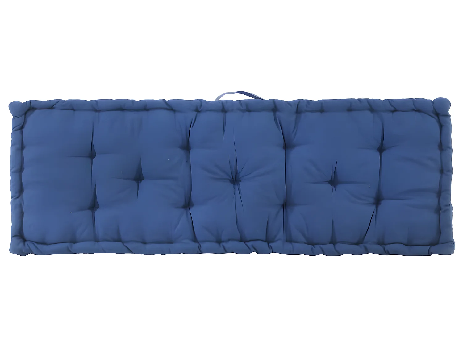 Coussin de plancher de bleue 120 x 40 x 7 cm DEC021821