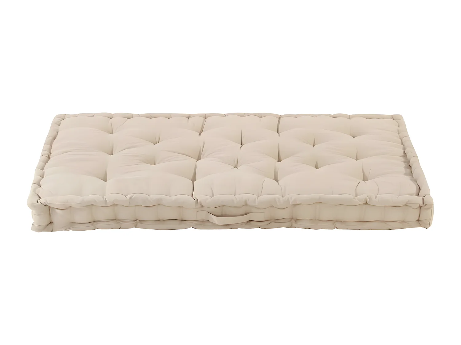 coussin de canapé palette beige 120 x 80 x 10 cm DEC021814
