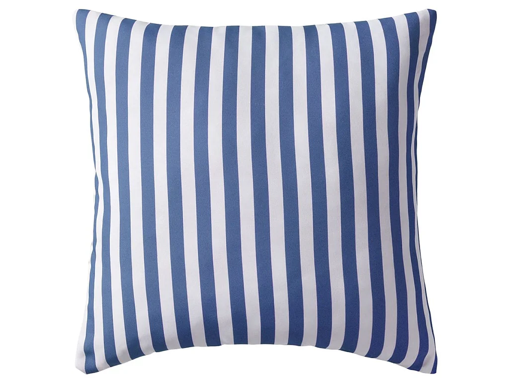 Lot de 2 coussins bleue 45 x 45 x 3 cm DEC020106