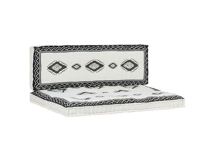 2 ensembles de coussins de sol marocain pouf kilim